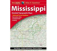 Atlas et répertoire géographique - Mississippi | DeLorme