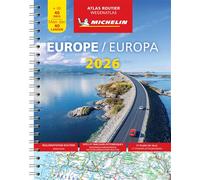 Atlas Europe 2026 - Atlas Routier et Touristique (A4-Spirale) - - Collectif - Michelin Travel Partner - Atlas / carte