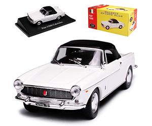 Atlas Fiat 1500 Cabriolet Weiss 1/43 Norev Modell Auto