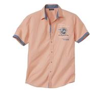 ATLAS FOR MEN Chemise Manches Courtes Homme - Chemise d'été - Disponible en Grandes Tailles du M au 5XL