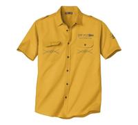 ATLAS FOR MEN Chemise Manches Courtes Homme - Chemise d'été - Disponible en Grandes Tailles du M au 5XL
