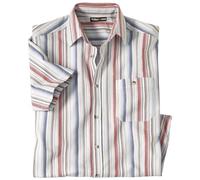 ATLAS FOR MEN Chemise Manches Courtes Homme - Chemise d'été - Disponible en Grandes Tailles du M au 5XL