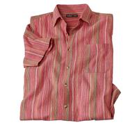 ATLAS FOR MEN Chemise Manches Courtes Homme - Chemise d'été - Disponible en Grandes Tailles du M au 5XL