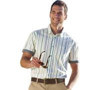 Atlas For Men - Chemise pour homme AF296 (L) (Ecru)