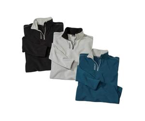 ATLAS FOR MEN - Lot de 3 Pulls Micropolaire X-Trem by Atlas® - M