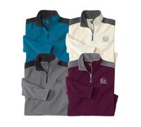 ATLAS FOR MEN - Lot de 4 Pulls Micropolaire X-TREM by 5XL