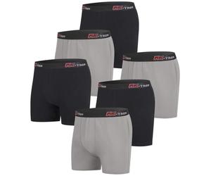 ATLAS FOR MEN - Lot de 6 Boxers Unis - XXL
