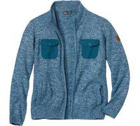Atlas For Men - Veste zippée sur toute la longueur pour homme AF576 (XXL) (Bleu pigeon)