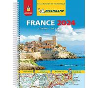 Michelin – Atlas France 2024 – 1/200 000 – A4 Spirale
