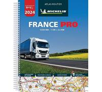 Atlas France PRO 2024 (A4 - Spirale) - Collectif - Michelin Travel Partner - broché - Atlas / carte