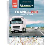 Atlas routier - France PRO 2026 (à spirales) | Michelin