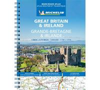 Atlas Great Britain & Ireland / Grande-Bretagne & Irlande (A4 - Spirale) Edition bilingue français-anglais - Collectif - Michelin - broché - Atlas / carte