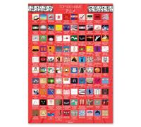 Atlas & Green Top 100 des posters danime, Top 100 des posters danime a gratter. Grands films a gratter A2 avec emballage cadeau