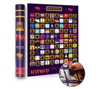 Atlas & Green Top 100 Musicals Poster Top 100 Musicals Poster à gratter