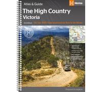 Atlas & guide - High Country Victoria, Australie (format A4) | Hema Maps