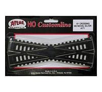 Atlas HO Scale Code 100 Custom-Line 19 Degree Crossing