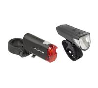 Atlas K51 Lot de lampes de vélo LED 30/15 lux StVZO M-WAVE