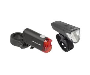 Atlas K51 Lot de lampes de vélo LED 30/15 lux StVZO M-WAVE