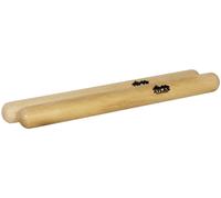 Atlas Large Percussion Scraper, 2 Claves En Bois De 25cm