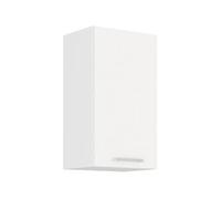 Atlas Meuble haut 1 porte – Décor blanc – L 40 cm