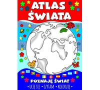 Atlas mondial. J'apprends à connaître le monde - Agnieszka Wileńska (Buch auf Polnisch)