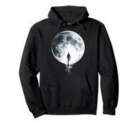 Atlas Moon Men Nature Illustration Illustration Sweat à Capuche