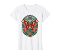 Atlas Moth Vintage Art Nouveau Botanique T-Shirt Graphique avec Valeur