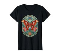 Atlas Moth Vintage Art Nouveau Botanique T-Shirt Graphique avec Valeur