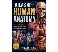 ATLAS OF HUMAN ANATOMY: Illustrated Body Systems, Organs, Muscles, Bones, and Clinical Landmarks