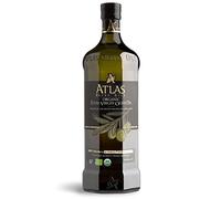 ATLAS Organic Extra Virgin Olive Oil | Low Acidity | Metal Tins 3 Liters | First cold pressing | Chosen by Prestigious Chefs | Product of centenary grove in the Atlas Morocco