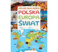 Atlas pour enfants Pologne Europe Monde Couverture rigide