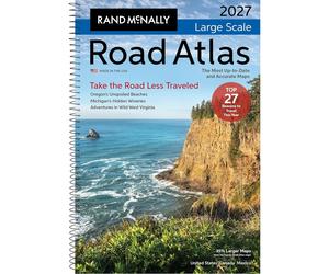 Atlas routier à grande échelle - États-Unis, Canada, Mexique 2027 | Rand McNally