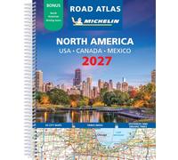 Atlas routier à spirales - USA, Canada, Mexique 2027 | Michelin