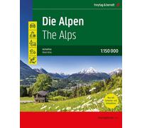 Atlas routier - Alpes | Freytag & Berndt