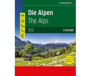 Atlas routier - Alpes | Freytag & Berndt