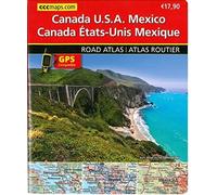 Atlas routier - Amérique du Nord (Canada, Etats Unis, Mexique) | Huber