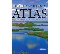 Atlas routier de l'Islande avec plans de ville - 1:300.000 | Mal og Menning