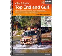 Atlas routier et guide - Top End and Gulf (Australie) | Hema Maps