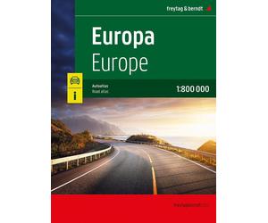 Atlas routier - Europe (à spirales) | Freytag & Berndt