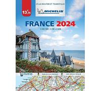 Collectif – Atlas Routier France 2024 – Michelin Travel Partner – Broché (A4)