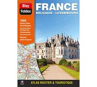 ATLAS ROUTIER FRANCE BELGIQUE LUXEMBOURG - LUXE