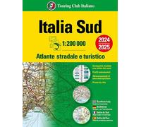 Atlas routier - Italie du Sud 2024/25 | Touring Club Italiano