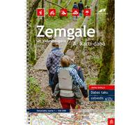 Atlas routier régional (à spirales) - Zemgale (Lettonie Sud) | Jana Seta