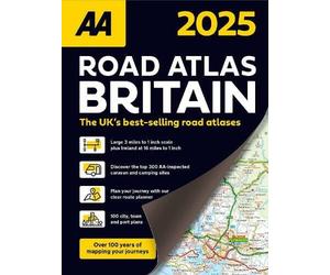Atlas routier - Royaume-Uni 2025 | AA Publishing