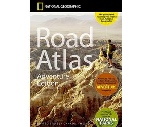 Atlas routier très grand format - USA, Canada & Mexique (38 x 28,3 cm) | National Geographic