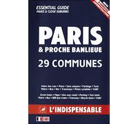 Atlas routiers : Modèle Police Nationale - Plan de Paris par arrondissements - Plan des communes limitrophes