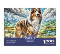 Atlas Shepherd 1000 Pièces Puzzle Adultes Et Enfants À Partir De 14 Ans Détente & Relaxation Jeu D'Intelligence De l'art Décoration Familiale 70x50cm/1000pcs