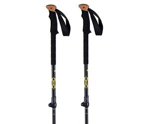 Atlas Snowshoes Lot de 3 bâtons de Montagne Unisexes, Noir, Taille Unique