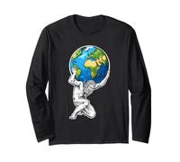 Atlas Tenant la Terre Manche Longue