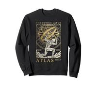 Atlas Titan Cosmic Labor Mythologie Grecque Sweatshirt